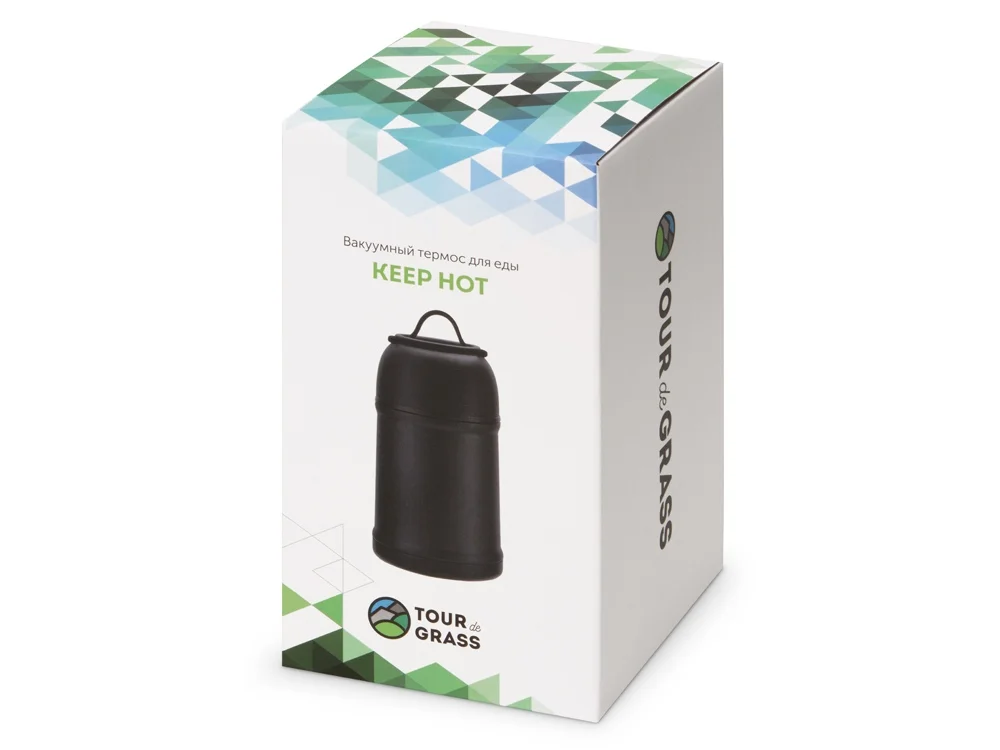 Вакуумный термос для еды Keep Hot черный 750 мл - фото 8