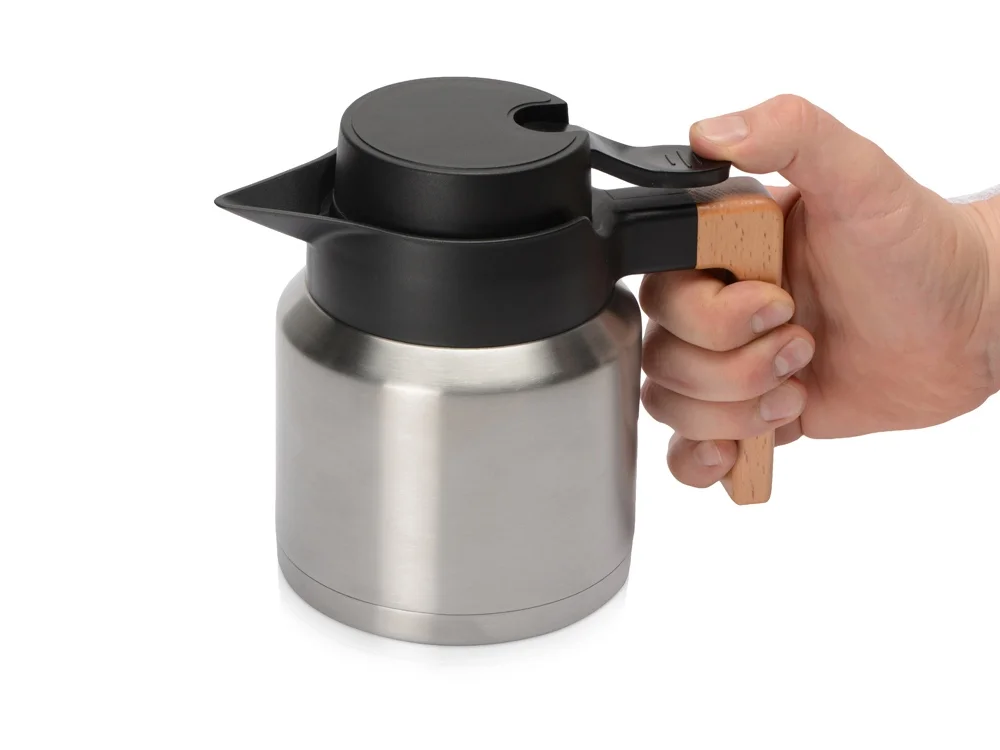 Вакуумный термокувшин «Brew», серебристый, 850 мл - фото 6