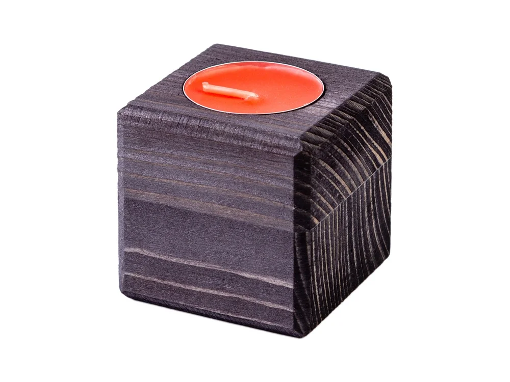 Свеча в декоративном подсвечнике «Клубника» - фото 2