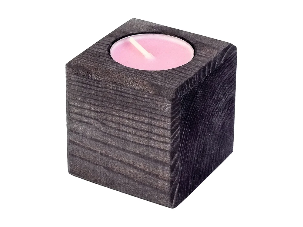 Свеча в декоративном подсвечнике «Роза» - фото 2