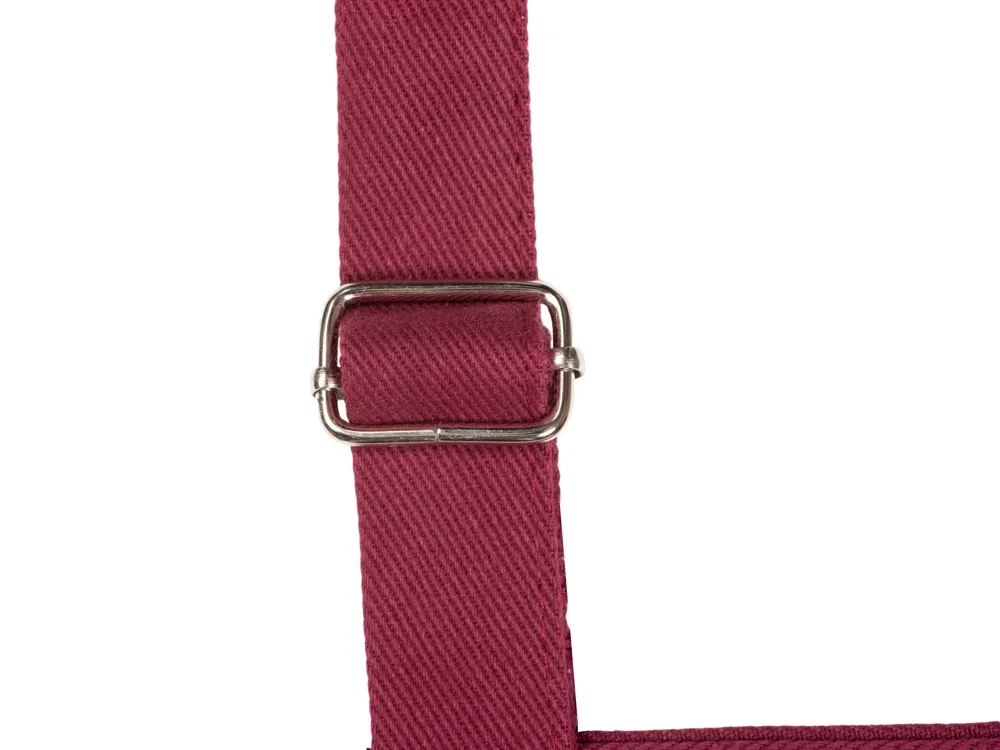 Хлопковый фартук с карманом «Delight», красный бургунди - фото 6