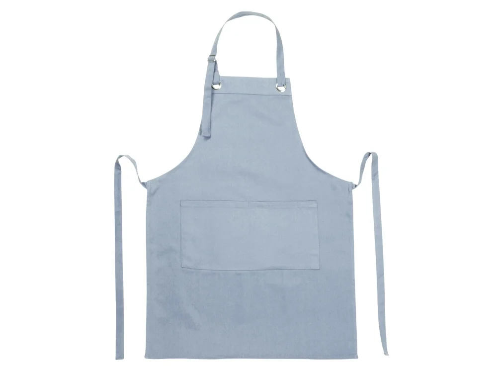 Хлопковый фартук с карманом «Delight», серый антрацит - фото 9