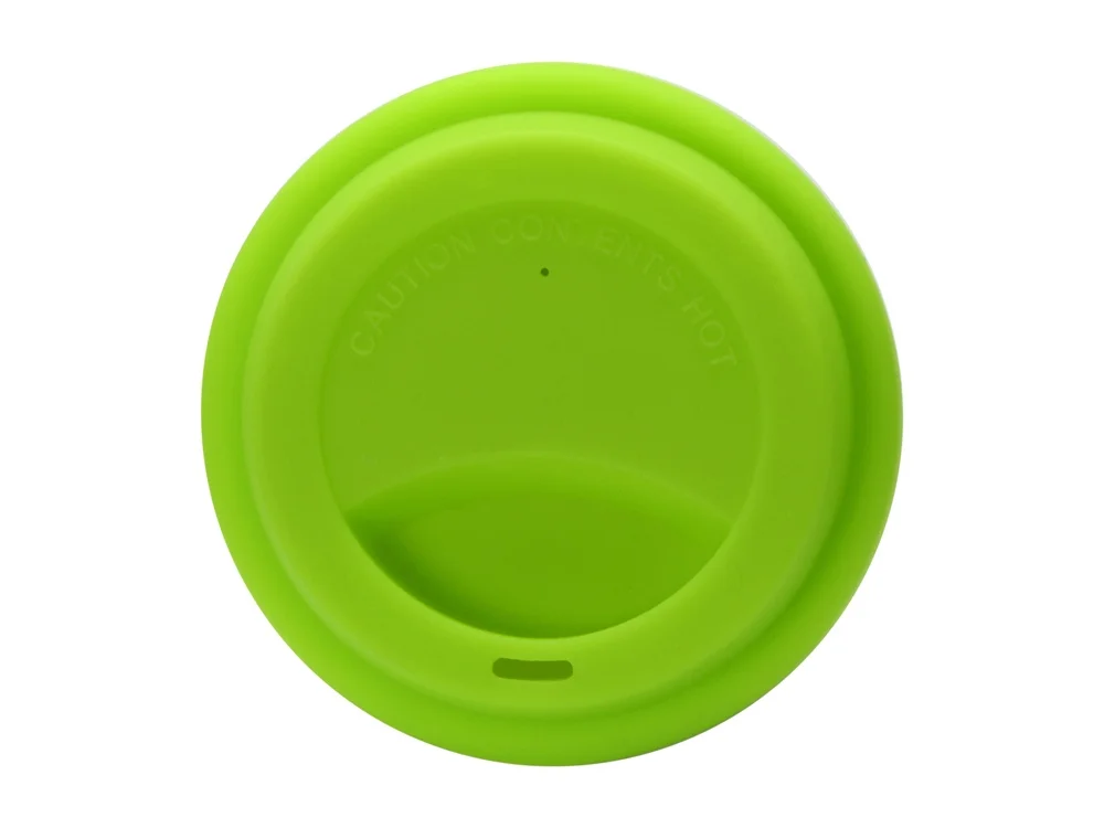 Фарфоровая кружка с двойными стенками «Toronto», белый/зеленое яблоко, 300 мл - фото 4