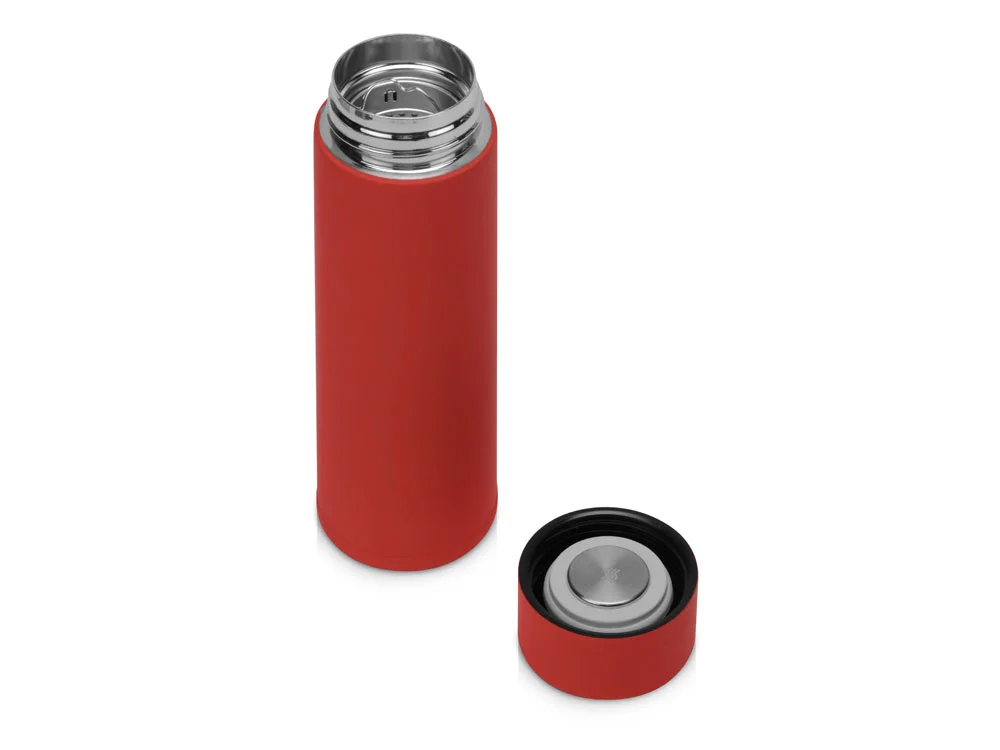 Термос «Module» с индикатором температуры, красный, 360 мл - фото 2