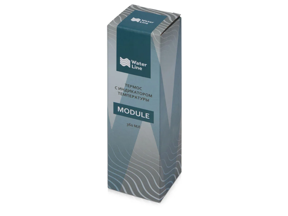 Термос «Module» с индикатором температуры, красный, 360 мл - фото 9
