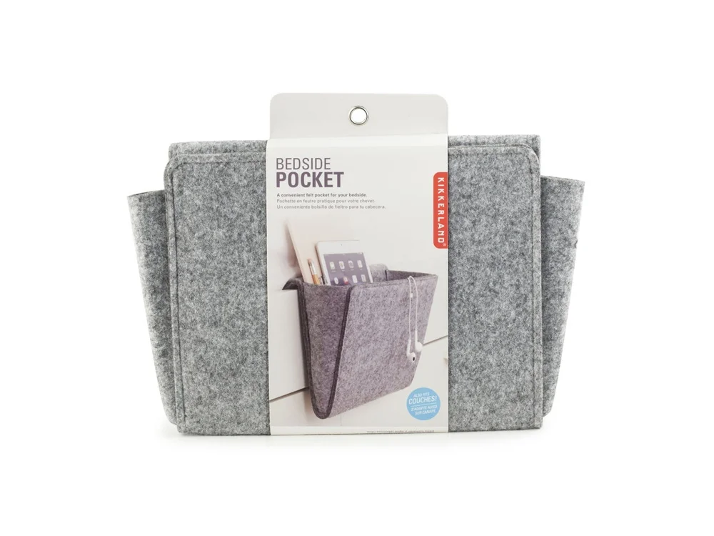 Прикроватный органайзер Keep close серый - фото 2