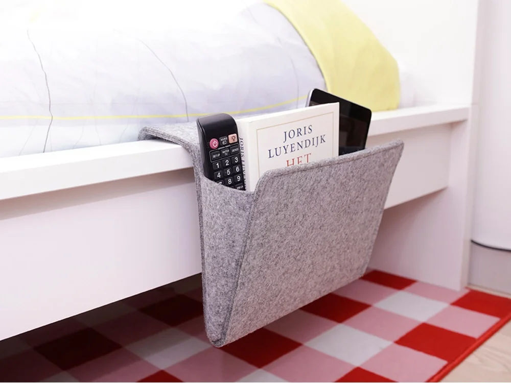 Прикроватный органайзер Keep close серый - фото 4