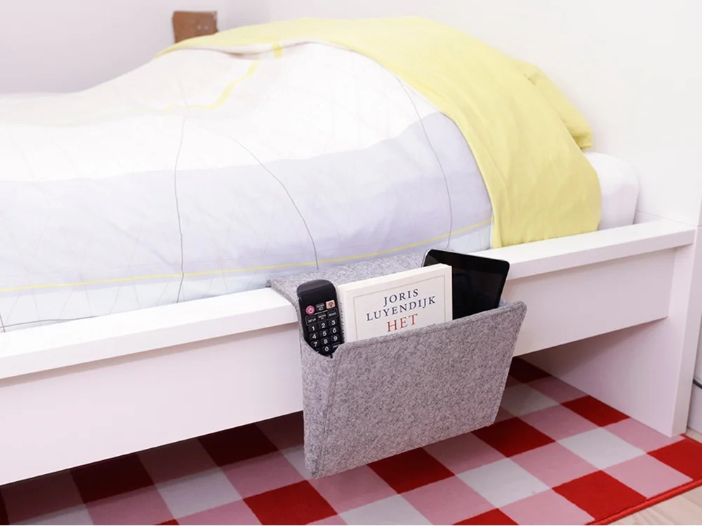 Прикроватный органайзер Keep close серый - фото 5