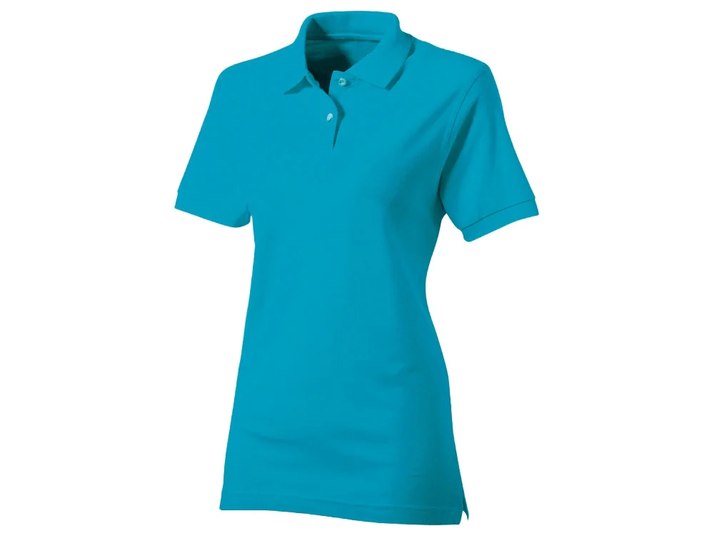 Рубашка поло Boston 2.0 женская лазурный L - фото 6