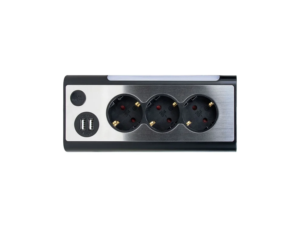 Сетевой фильтр NEO TRINITY черный - фото 2