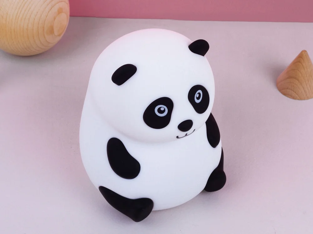 Светильник LED Panda черный/белый - фото 6