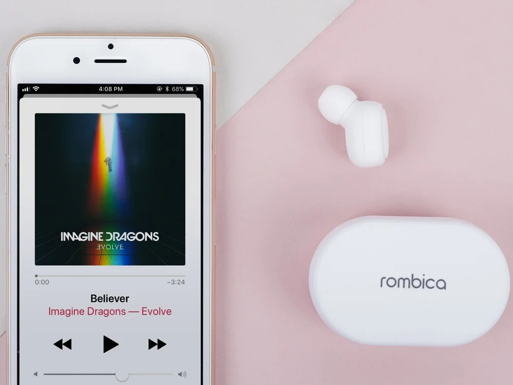 Беспроводные наушники Mysound Play белый - фото 12