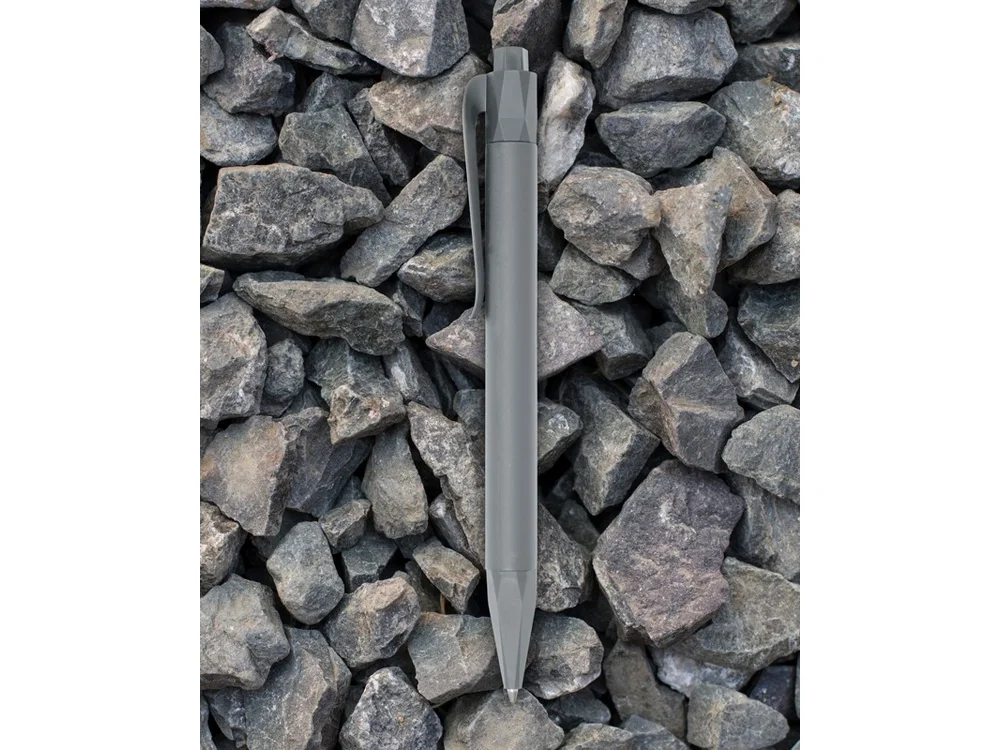 Ручка шариковая «Terra» из кукурузного пластика, серый - фото 4