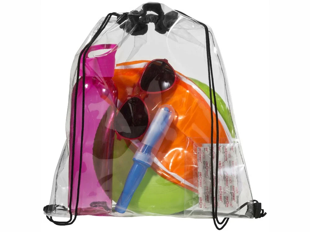 Рюкзак «Lancaster», прозрачный/черный - фото 3