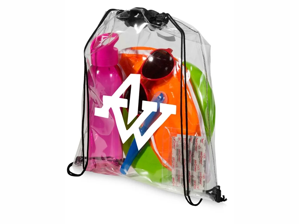 Рюкзак «Lancaster», прозрачный/черный - фото 5