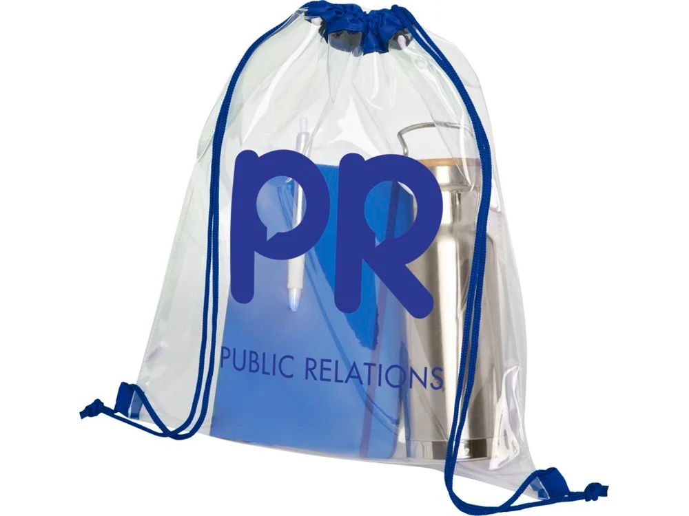 Рюкзак «Lancaster», прозрачный/синий - фото 4