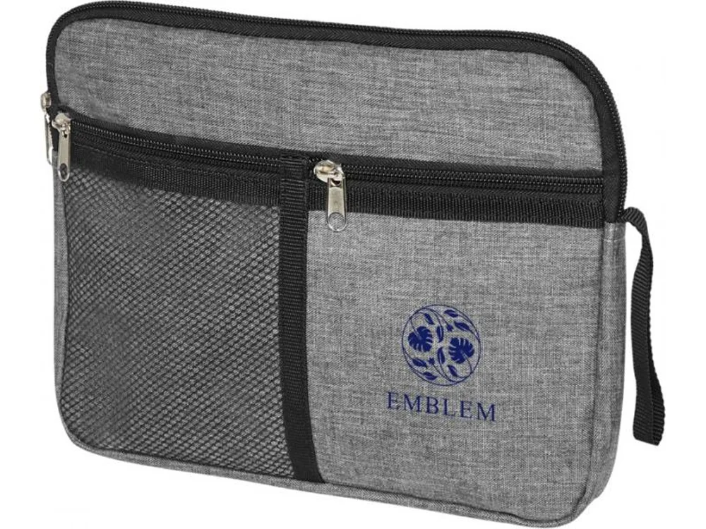 Косметичка- несессер для туалетных принадлежностей «Hoss», серый - фото 5