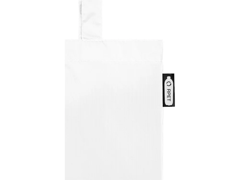 Эко-сумка «Sai» из переработанных пластиковых бутылок, белый - фото 4