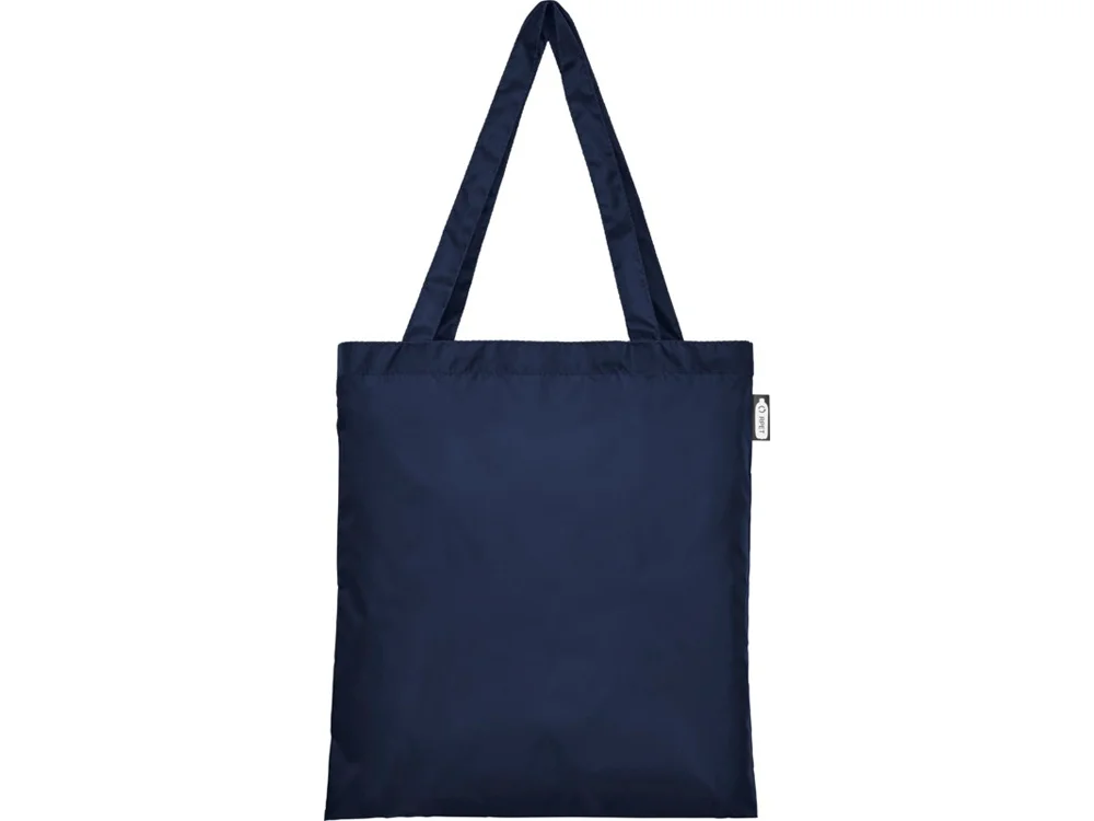 Эко-сумка «Sai» из переработанных пластиковых бутылок, темно-синий - фото 2