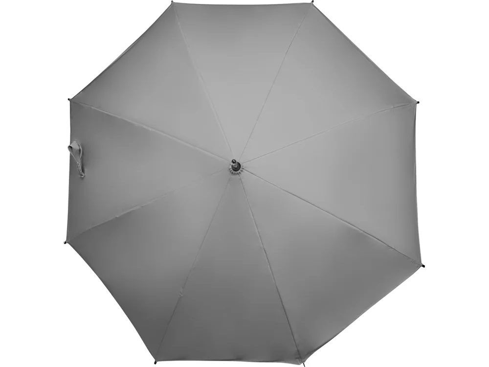 Зонт-трость светоотражающий Reflector серебристый - фото 5