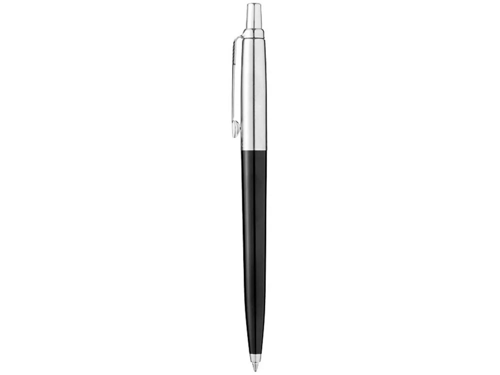 Ручка шариковая Parker Jotter Originals в эко-упаковке черный/серебристый - фото 2