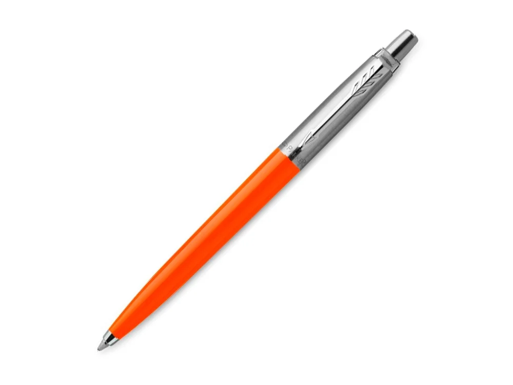 Ручка шариковая Parker Jotter Originals в эко-упаковке оранжевый/серебристый - фото 1