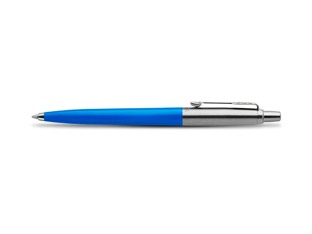 Ручка шариковая Parker Jotter Originals в эко-упаковке синий/серебристый - фото 2