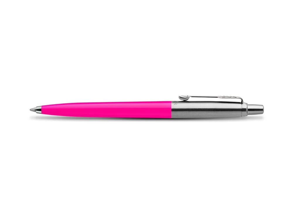 Ручка шариковая Parker Jotter Originals в эко-упаковке розовый/серебристый - фото 2