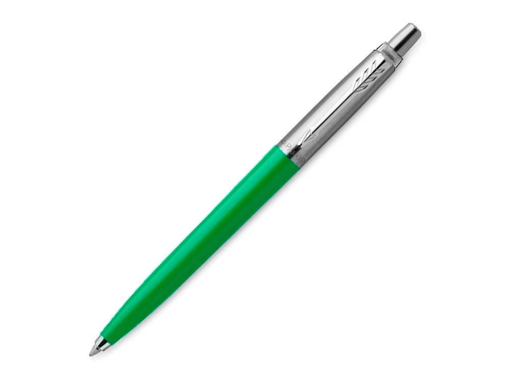 Ручка шариковая Parker Jotter Originals в эко-упаковке зеленый/серебристый - фото 1