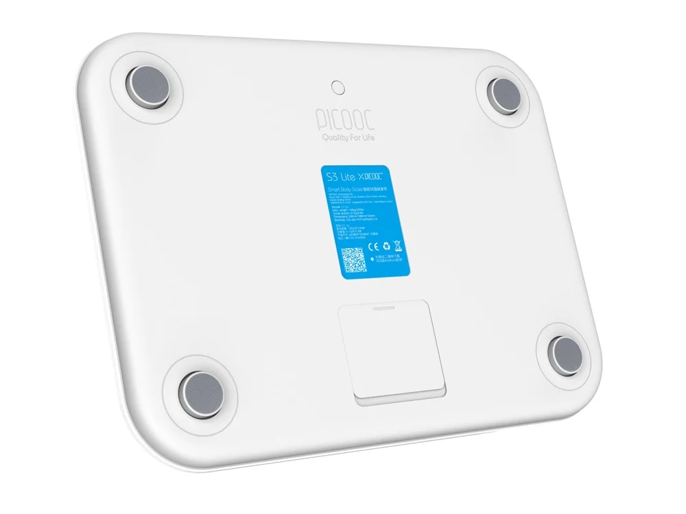 Умные диагностические весы с Wi-Fi S3 Lite V2 белый - фото 6