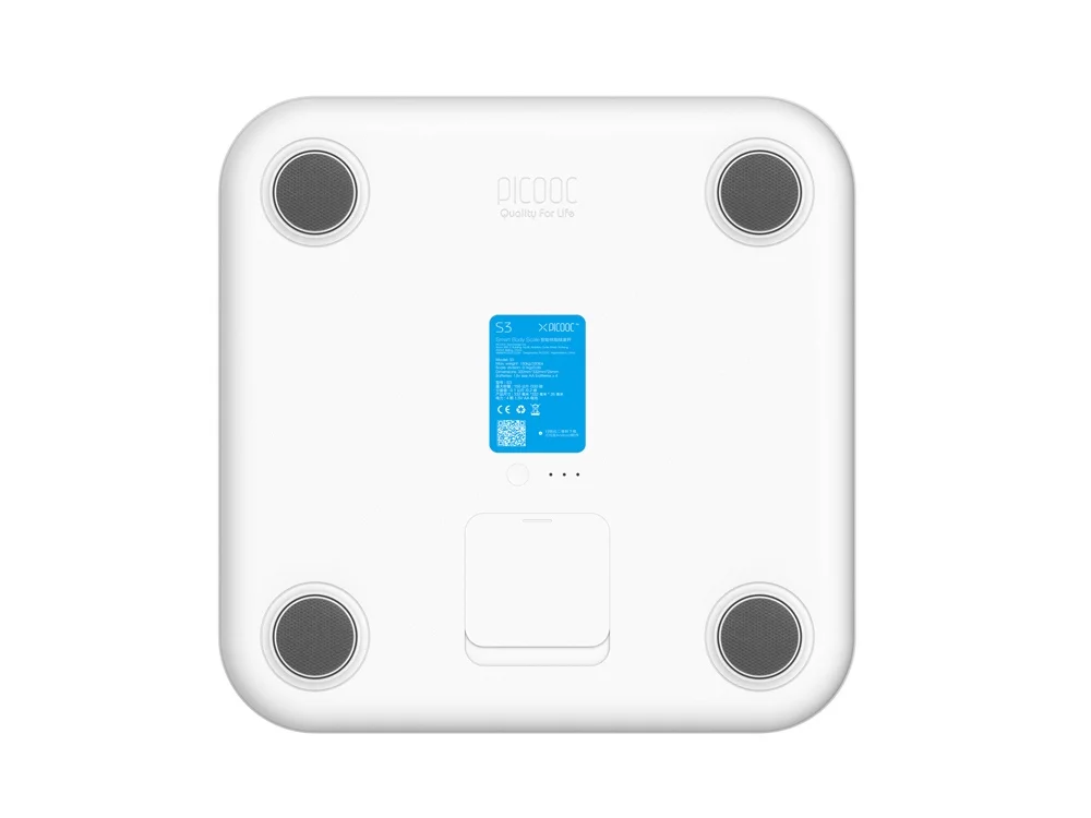 Умные диагностические весы с Wi-Fi S3 V2 белый - фото 5