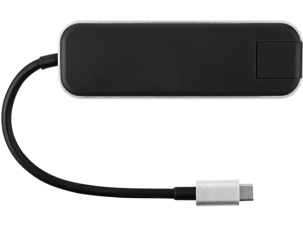 Хаб USB Type-C 3.0 Chronos черный - фото 2