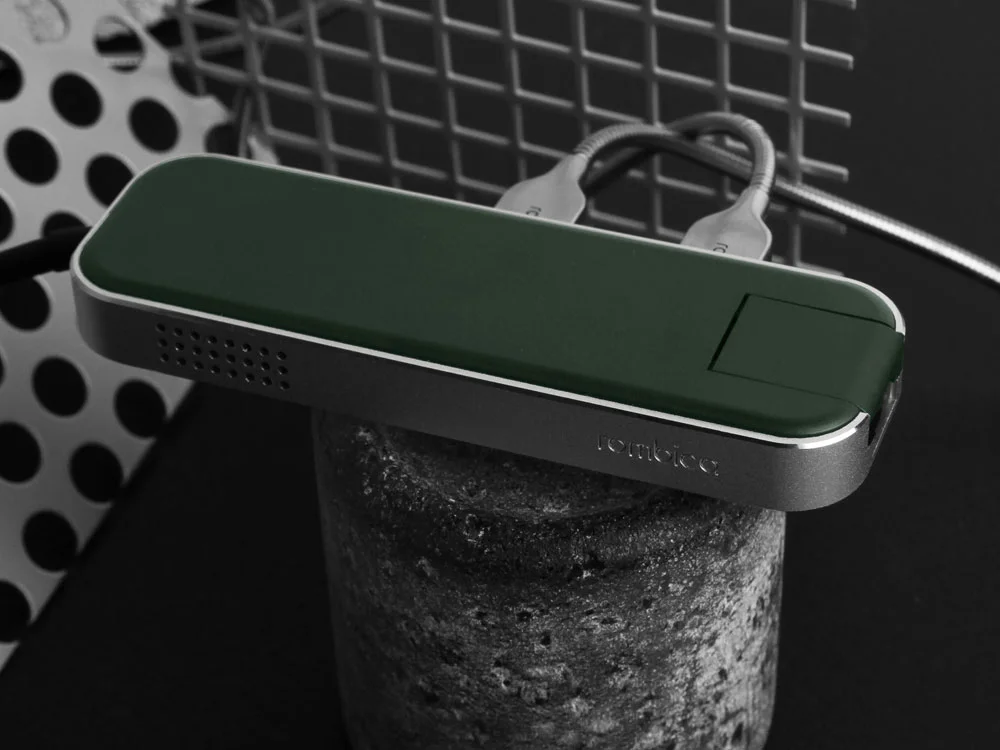 Хаб USB Type-C 3.0 Chronos зеленый - фото 7