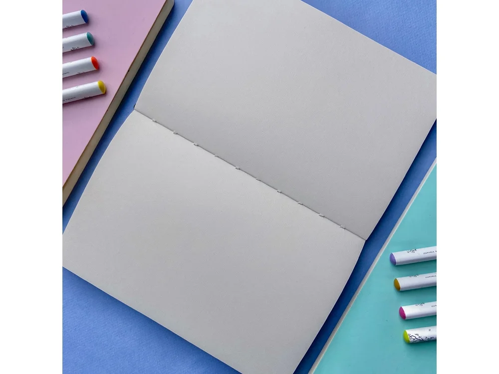 Скетчбук А5 Sketch & Art soft-touch черный - фото 5