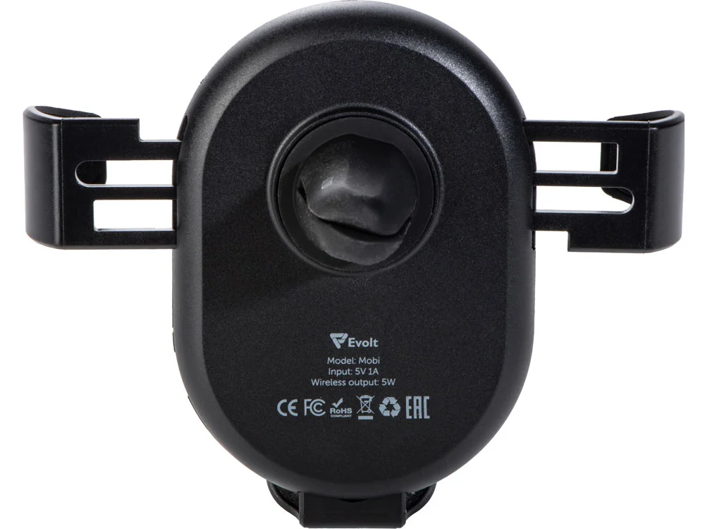 Автомобильное беспроводное зарядное устройство «Mobi», черный - фото 4