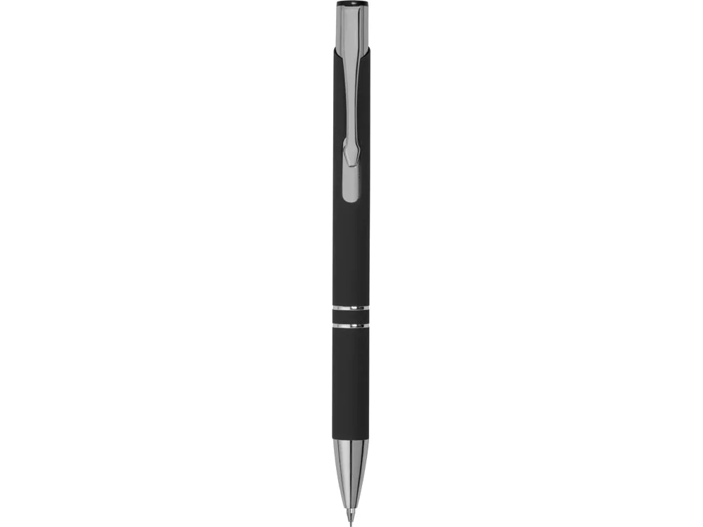Карандаш механический Legend Pencil soft-touch черный - фото 2