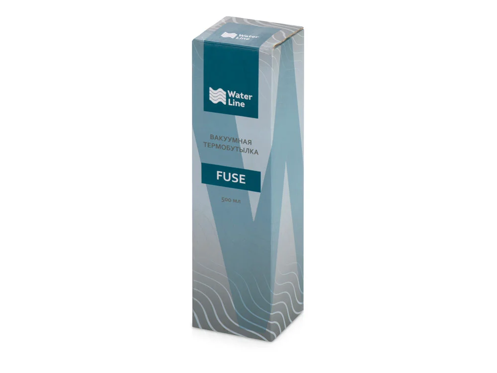 Вакуумная герметичная термобутылка Fuse с 360° крышкой 500 мл серебристый - фото 7