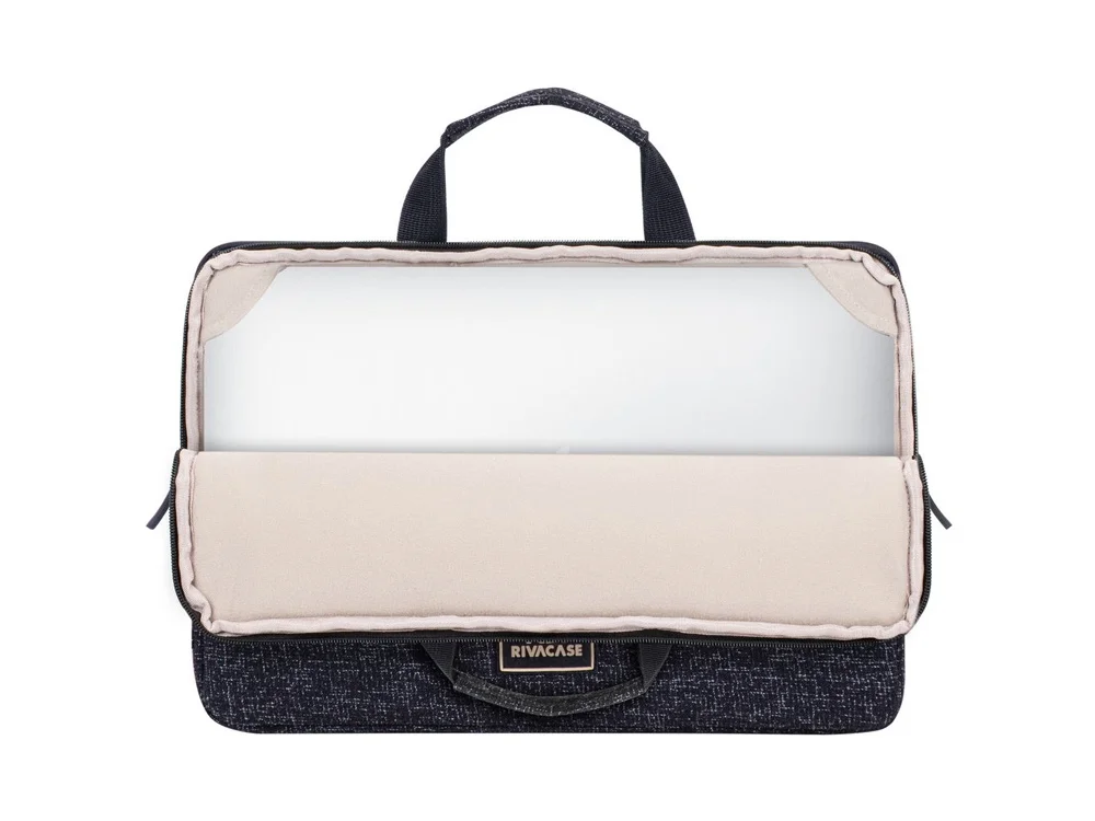 Чехол для ноутбука 13.3 черный меланж - фото 5