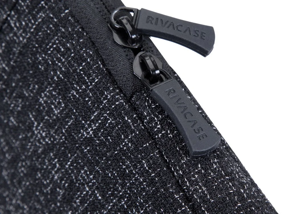Чехол для ноутбука 13.3 черный меланж - фото 6