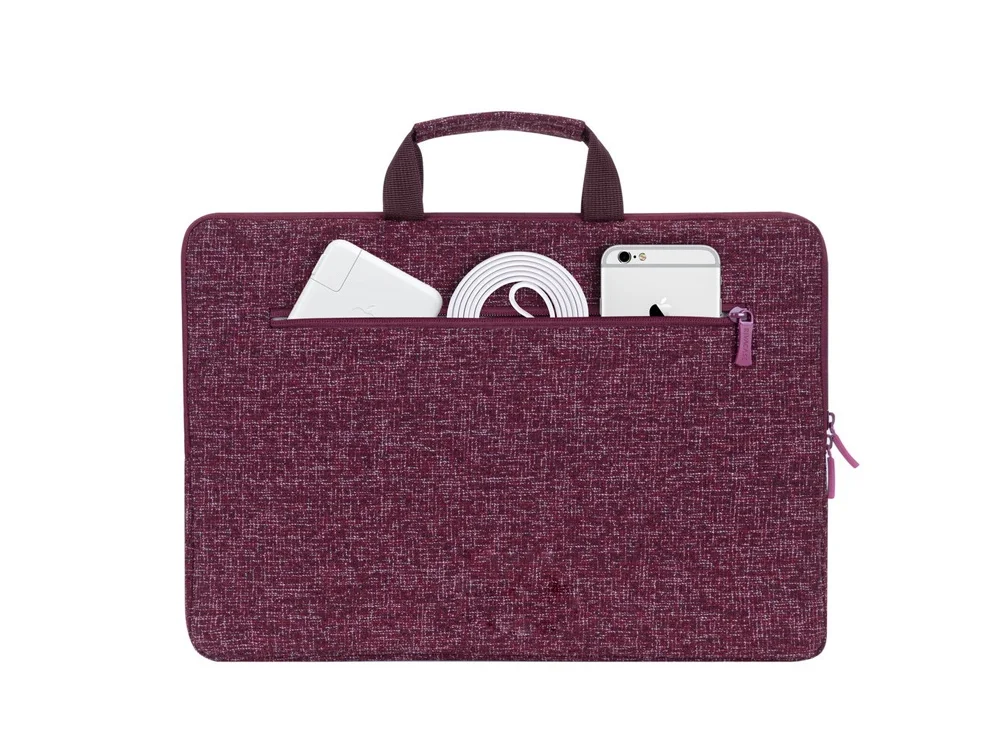 Чехол для ноутбука 13.3", красный бургунди - фото 3
