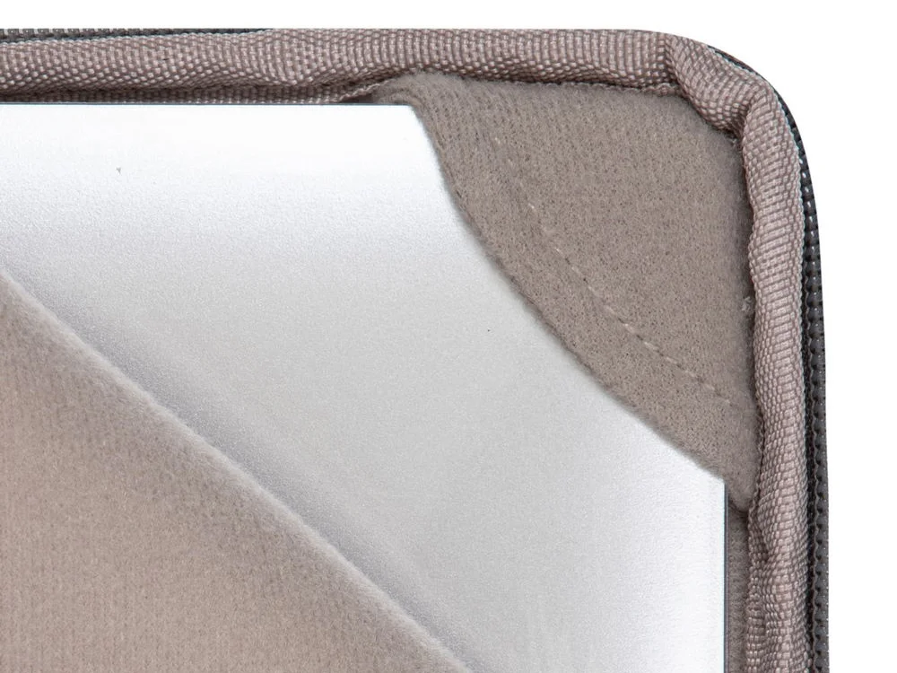 Чехол для ноутбука 13.3 серый меланж - фото 13