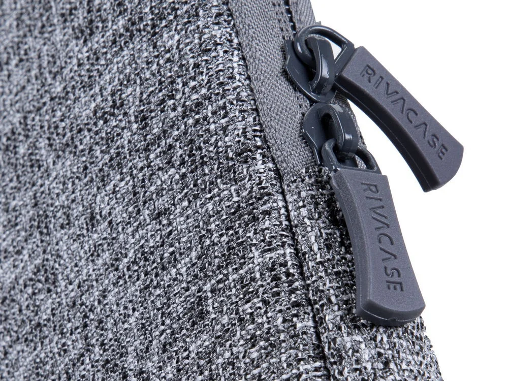 Чехол для ноутбука 13.3 серый меланж - фото 8