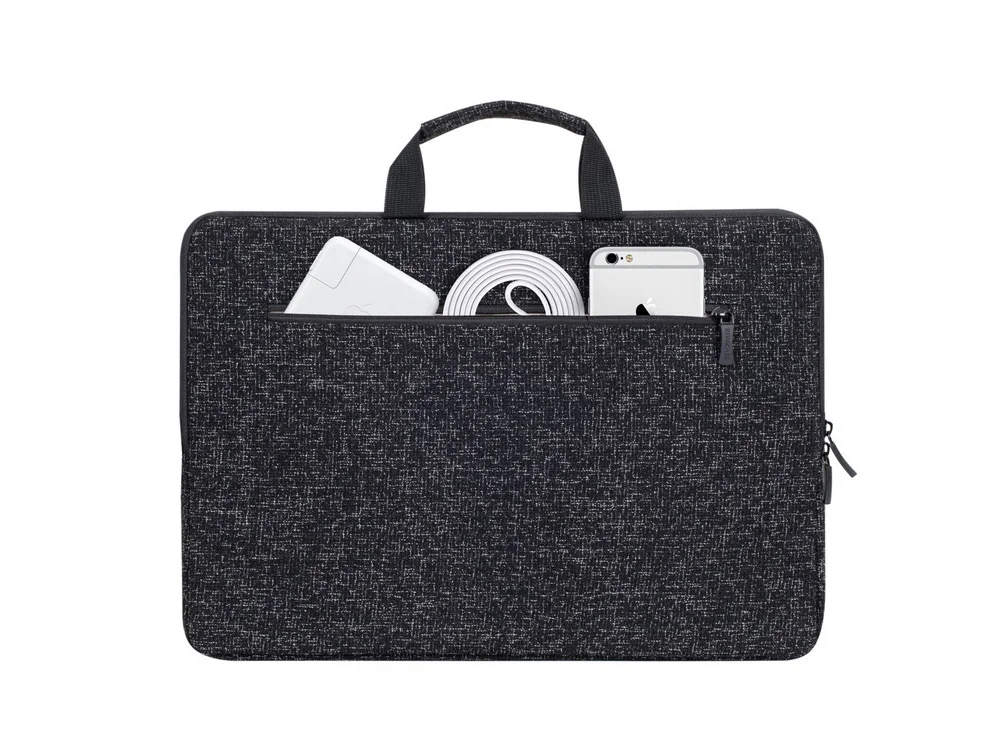 Чехол для ноутбука 15.6", черный меланж - фото 3