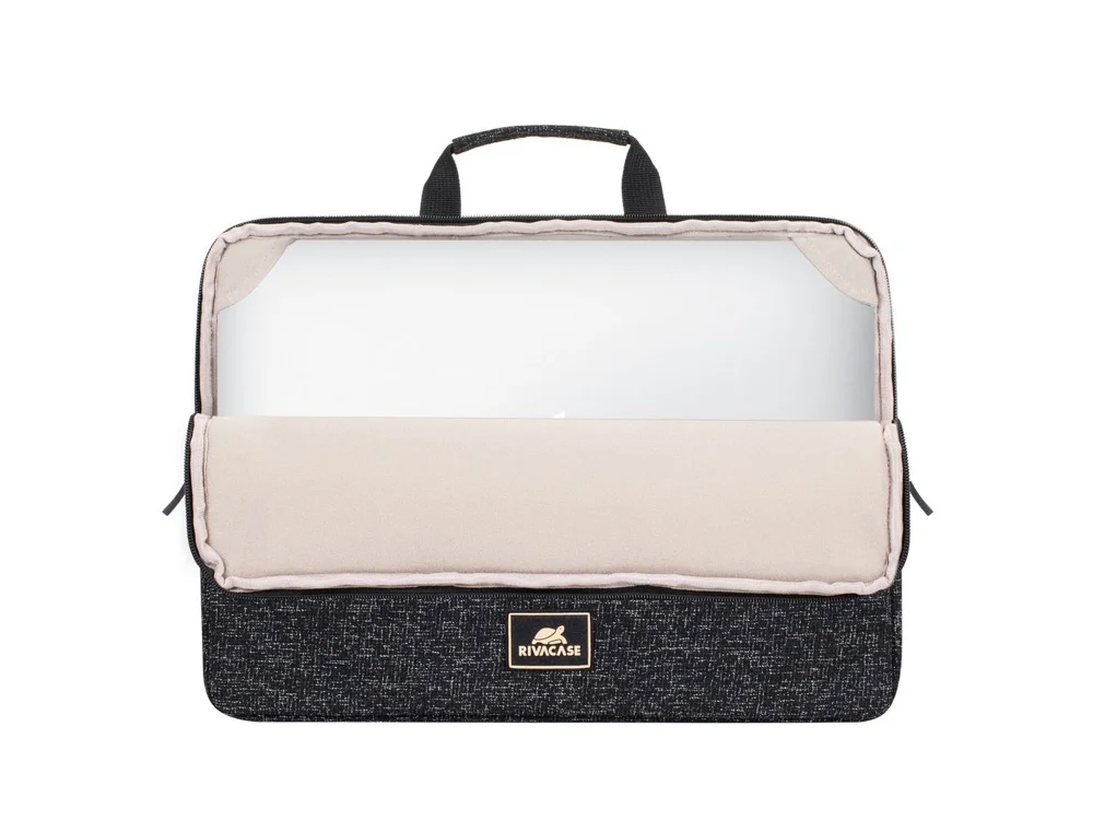 Чехол для ноутбука 15.6", черный меланж - фото 5