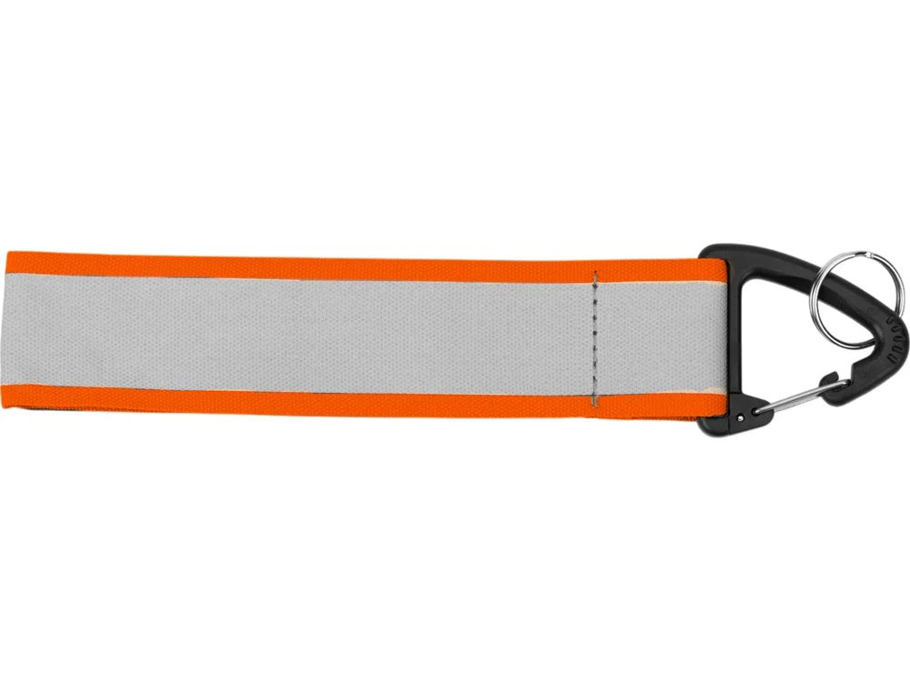 Светоотражающий брелок Reflector неоновый оранжевый - фото 2