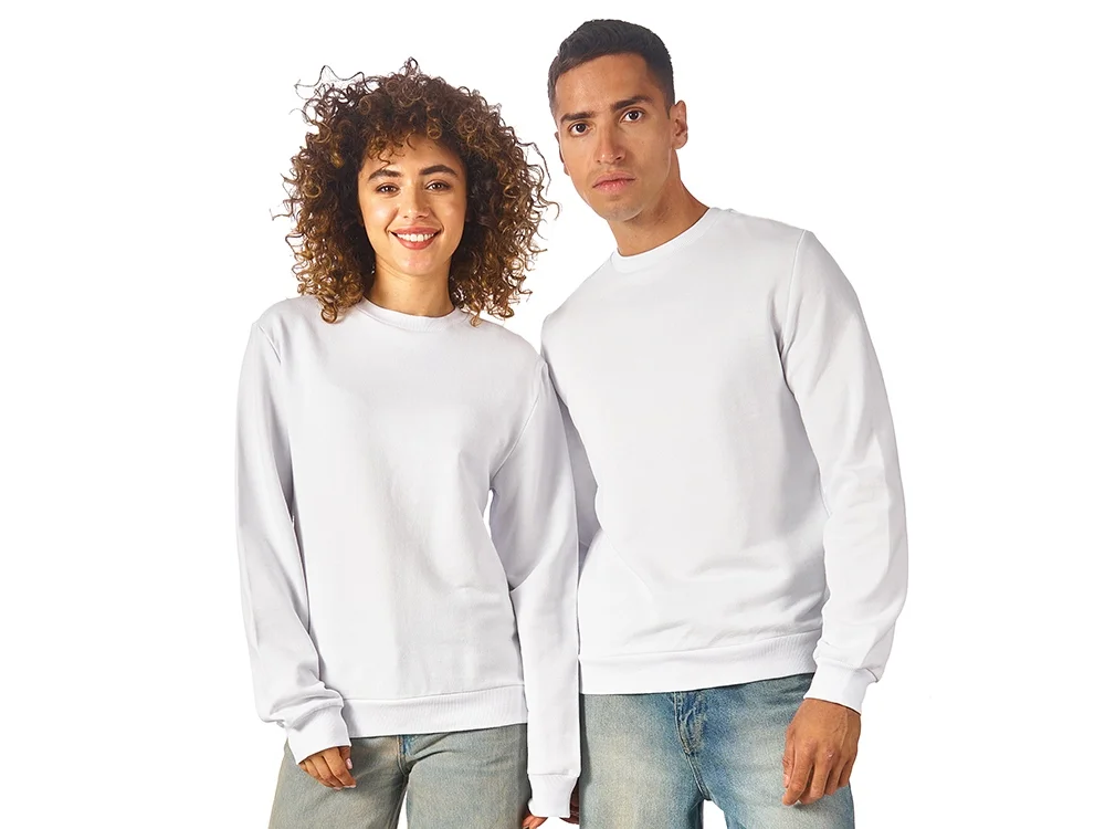 Свитшот Monaco унисекс белый 4XL