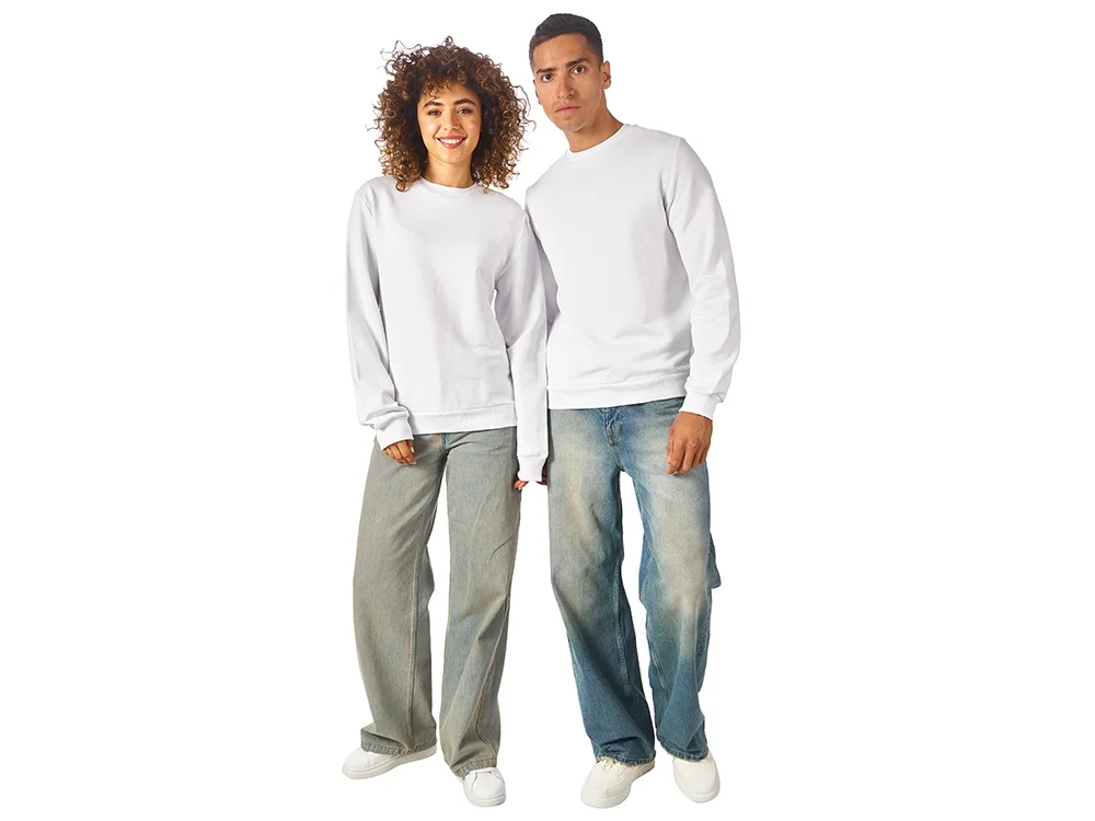 Свитшот Monaco унисекс белый 4XL - фото 6