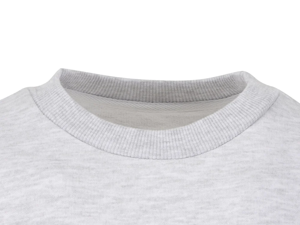 Свитшот Monaco унисекс белый меланж 3XL - фото 11