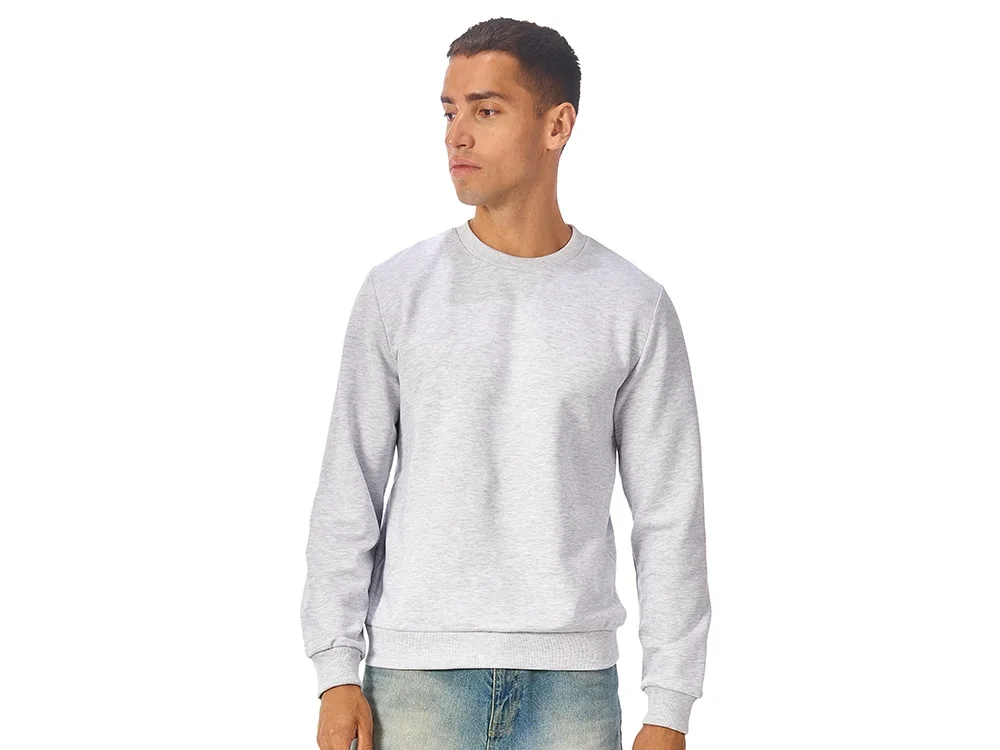 Свитшот Monaco унисекс белый меланж 3XL - фото 2