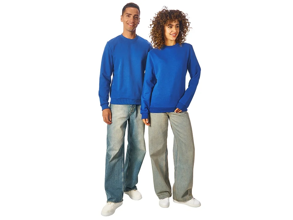 Свитшот Monaco унисекс синий классический 3XL - фото 6